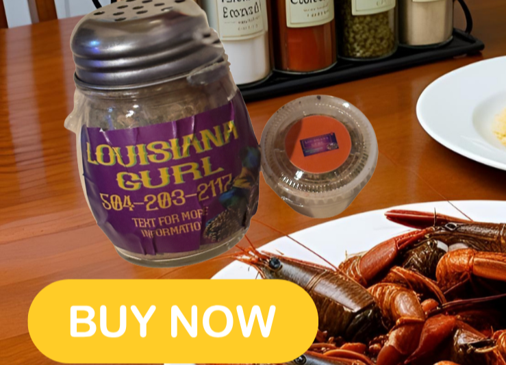 Louisiana Gurl on table 